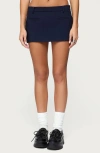 Edikted Wendie Tailored Mini Skort In Blue