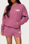 Edikted Hoodie In Pink