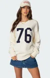 Edikted 76 Sweater In White