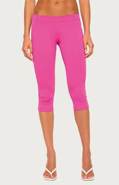 Edikted Women's Aiko Capri Pants In Pink