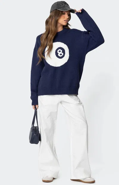 Edikted Alexa Linen Blend Pants In White
