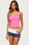 Edikted Basic Babe Camisole In Pink