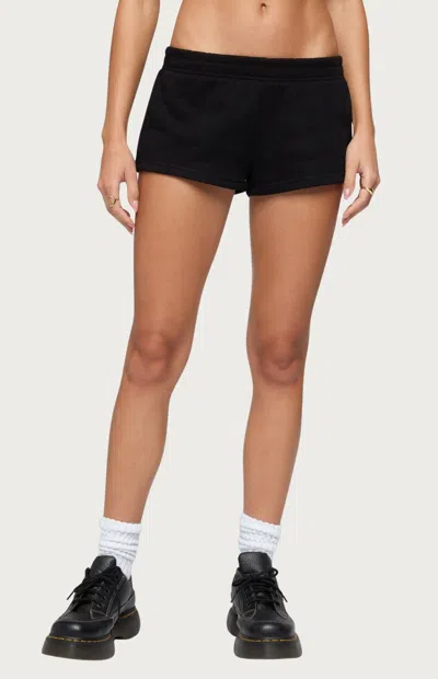 Edikted Cataleya Shorts In Black