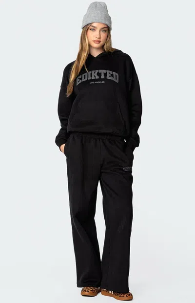 Edikted Women's  La Sweatpants In Black