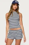 Edikted Glennon Stripe Tank In Blue