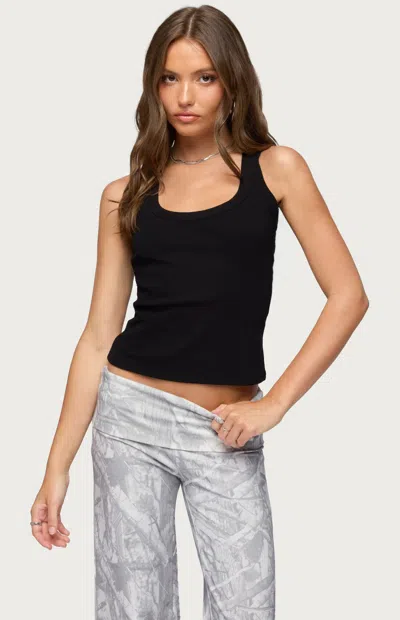 Edikted Women's Harlowe Racerback Tank Top In Black