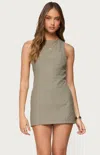 Edikted Macee Stripe Sleeveless Romper In Green