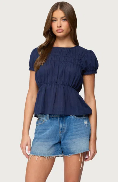 Edikted Maricella Gathered Tiered Top In Multi