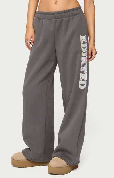 Edikted Women's Mili  Sweatpants In Gray
