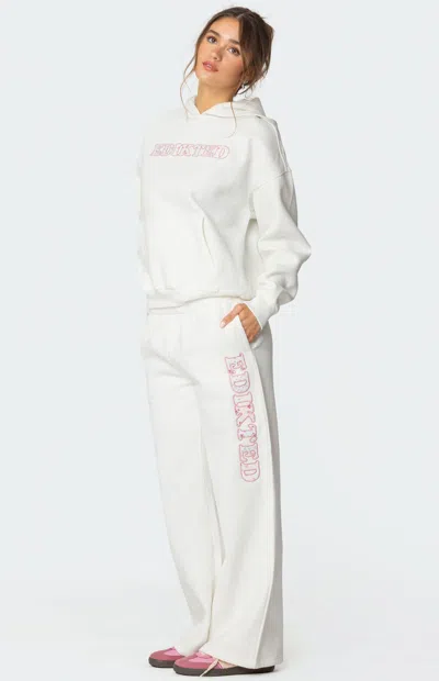 Edikted Women's Mili  Sweatpants In White