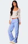 Edikted Nikki Pants In Blue