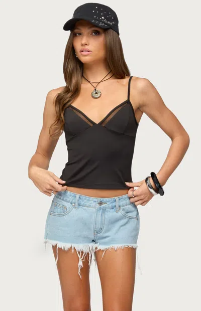 Edikted Women's Ophelia Tank Top In Black