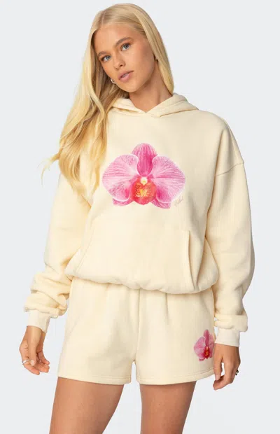 Edikted Orchid Babe Hoodie In Yellow