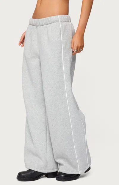 Edikted Petite Autumn Sweatpants In Gray