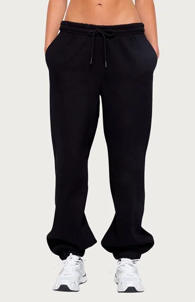 Edikted Women's Raely Oversized Sweatpants In Black