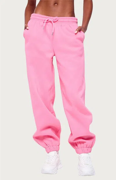 Edikted Women's Raely Oversized Sweatpants In Pink