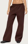 Edikted Sweatpants In Brown