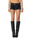 Edikted Yazi Star Micro Shorts In Black