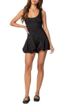 Edikted Zilla Bubble Romper In Black
