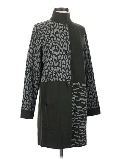 Edinburgh Cashmere Cardigan Sweater In Gray