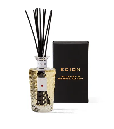 Edion Cello Suite No.23 Rosastro Harmony Diffuser In Gold