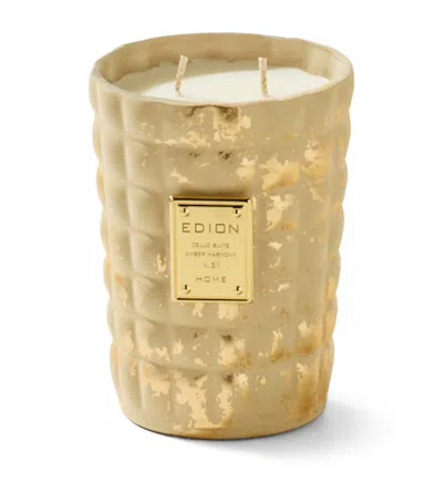 Edion No.31 Cello Suite Amber Harmony Candle