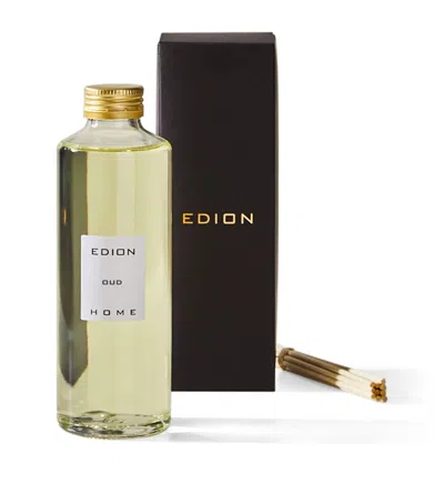 Edion Oud Diffuser - Refill In Black