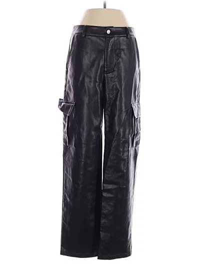 Pre-owned Edit By Nine Cargo Pants In Black