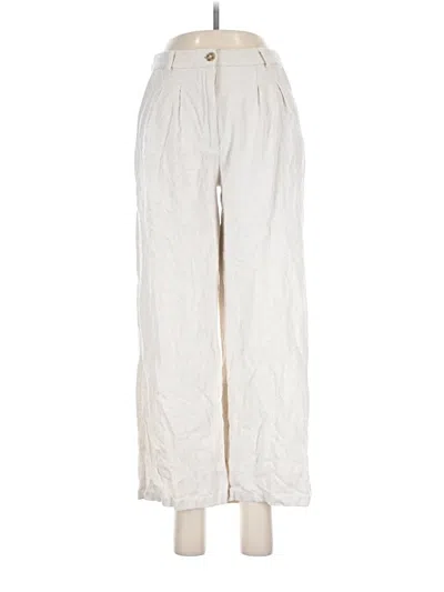 Pre-owned Edit By Nine Casual Pants In Ivory