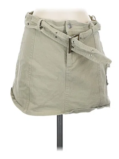 Pre-owned Edit By Nine Casual Skirt In Tan