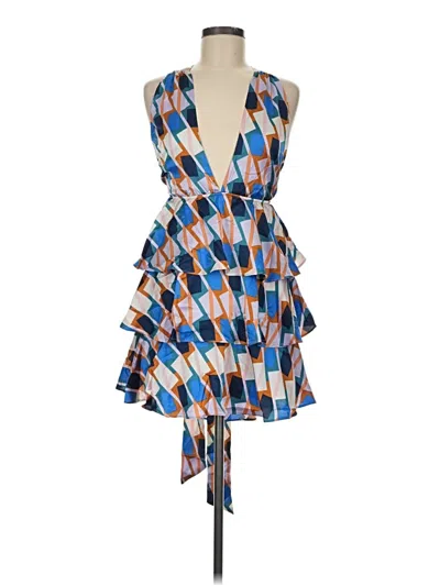 Pre-owned Edit By Nine Cocktail Dress In Blue