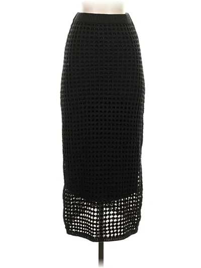 Pre-owned Edit By Nine Formal Skirt In Black