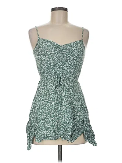Pre-owned Edit By Nine Sleeveless Blouse In Green