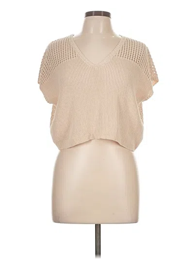 Pre-owned Edit By Nine Sweater Vest In Brown