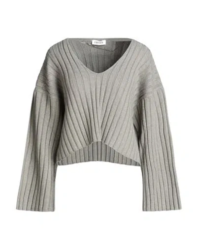 Edited Grs Thamara Jumper Woman Sweater Military Green Size 10 Recycled Polyester, Polyester, Viscos