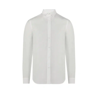 Editions 102 Chemise Bara En Lin Et Lyocell In Blanc