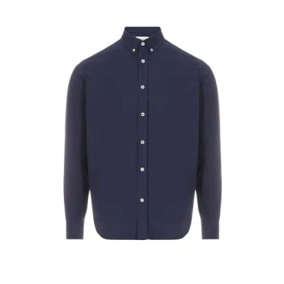 Editions 102 Cotton Shirt In Blue