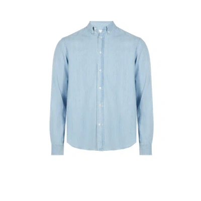 Editions 102 Denim Shirt In Blue