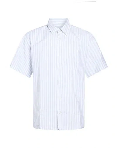 Editions 102 Man Shirt Sky Blue Size Xl Cotton In White