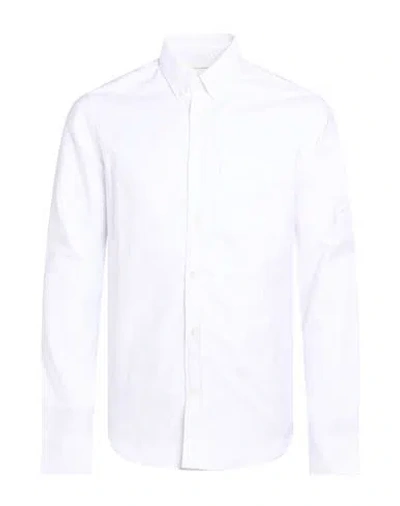 Editions 102 Man Shirt White Size Xxl Organic Cotton