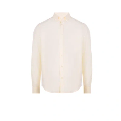 Editions 102 Striped Cotton Shirt In Neutral