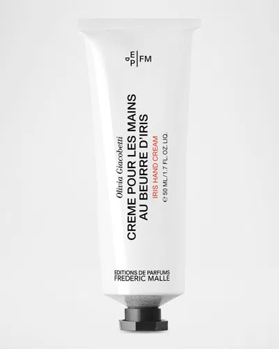 Editions De Parfums Frederic Malle Iris Hand Cream, 1.7 Oz. In Transparent