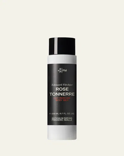 Editions De Parfums Frederic Malle Rose Tonnerre Body Milk, 6.7 Oz. In Transparent