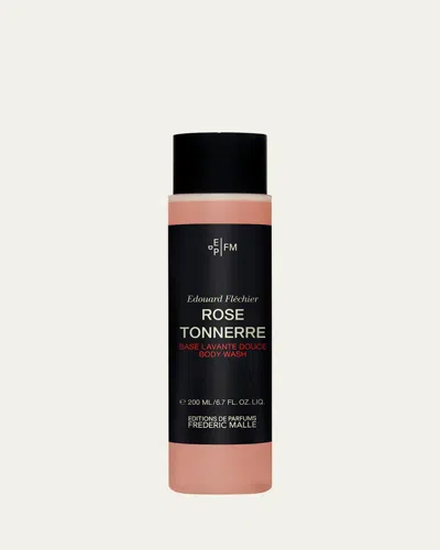 Editions De Parfums Frederic Malle Rose Tonnerre Body Wash, 6.7 Oz. In Black