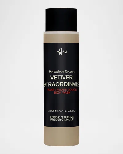 Editions De Parfums Frederic Malle Vetiver Extraordinaire Body Wash, 6.7 Oz. In Transparent