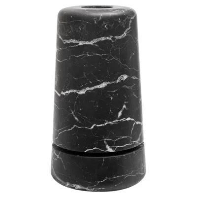 Pre-owned Editions Milano Atlantico H Black Marble Vase By Andrea Ghisoni