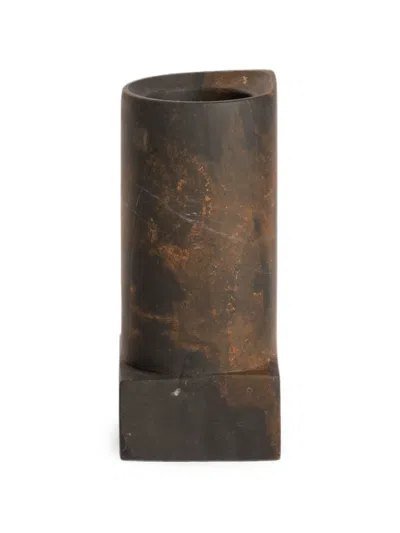 Editions Milano Ceremony Marble Carafe In Brown