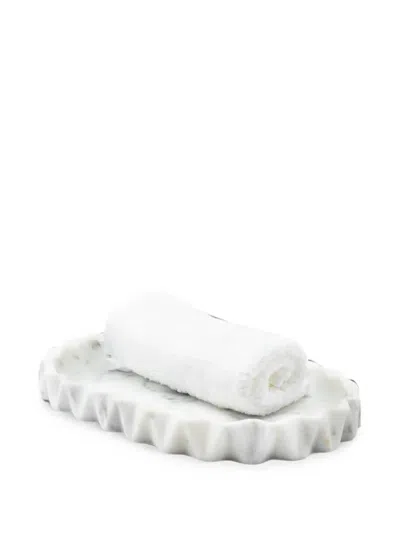 Editions Milano Fold Oval Tray In White