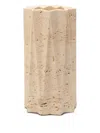 Editions Milano Fold Stone Vase (25cm) In Neutral