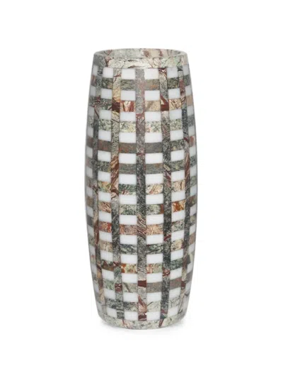 Editions Milano Lace Marble Vase In Multi